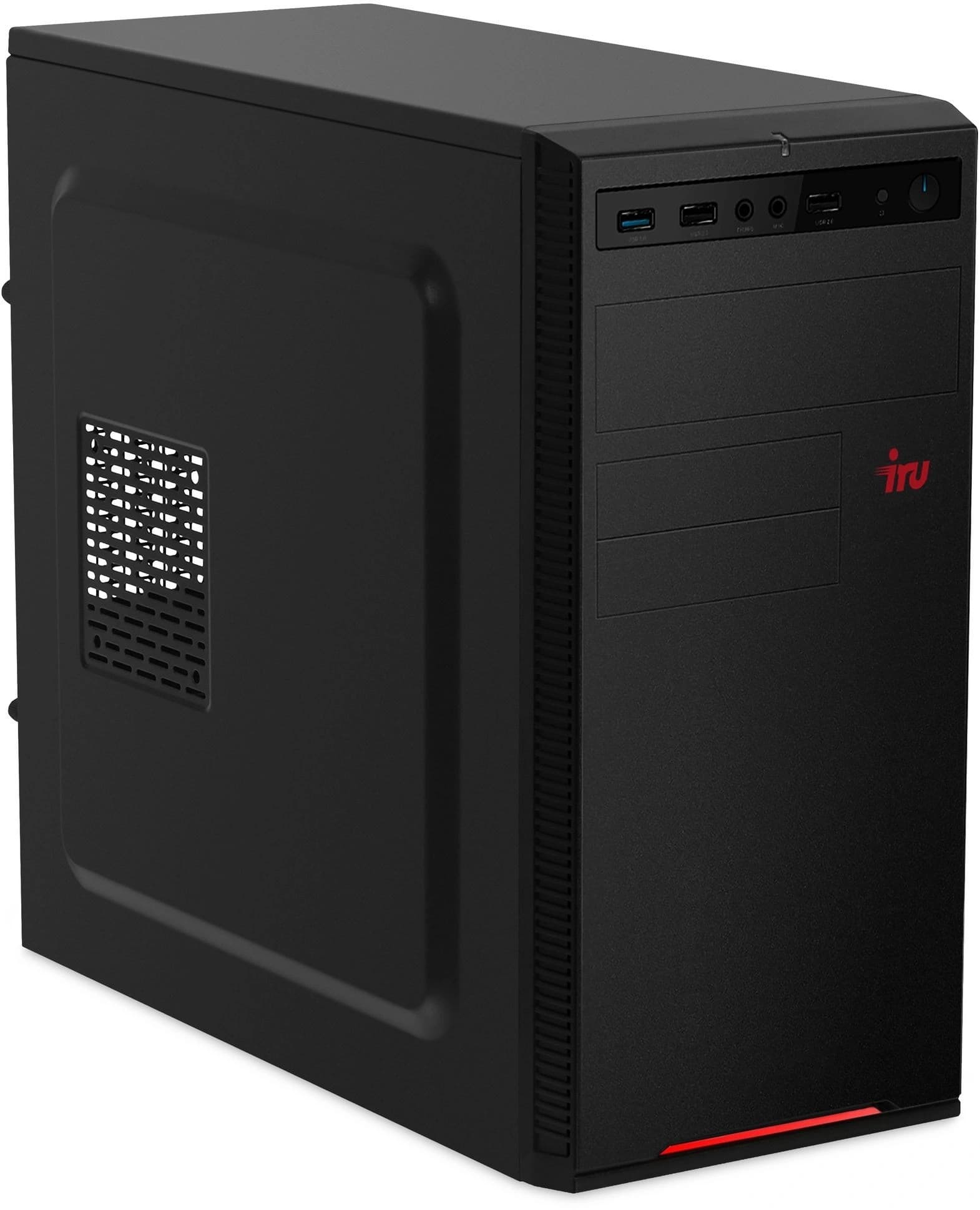 ПК IRU Planio 310H6SE MT i5 12400F (2.5) 16Gb SSD256Gb GT610 2Gb без ОС GbitEth 550W черный (RUS) (2169039) - фото 4