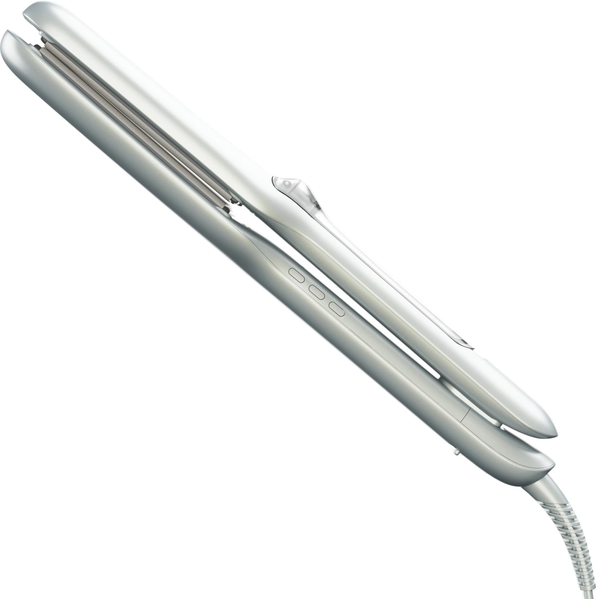 Выпрямитель Haier Aquamarine HHS-617 70Вт белый макс.темп.:230С покрытие:керамическое (FZ000SD00RU) - фото 4