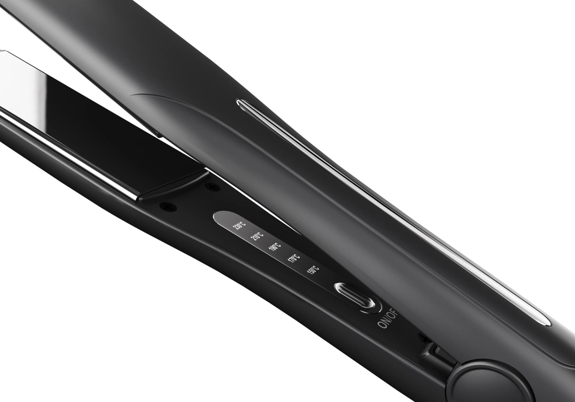 Выпрямитель Haier HHS-618 53Вт черный макс.темп.:220С покрытие:титановое (FZ000TD00RU) - фото 5