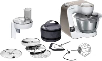 Кухонная машина Bosch Mum5 MUM5XW10 планетар.вращ. 1000Вт белый/бежевый - фото 2