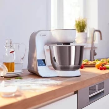 Кухонная машина Bosch Mum5 MUM5XW10 планетар.вращ. 1000Вт белый/бежевый - фото 5