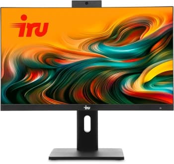 Моноблок IRU Tactio 23IP 23.8" Full HD i5 12400 (2.5) 16Gb SSD512Gb UHDG 730 без ОС WiFi BT 120W Cam черный 1920x1080 (RUS) - фото 2