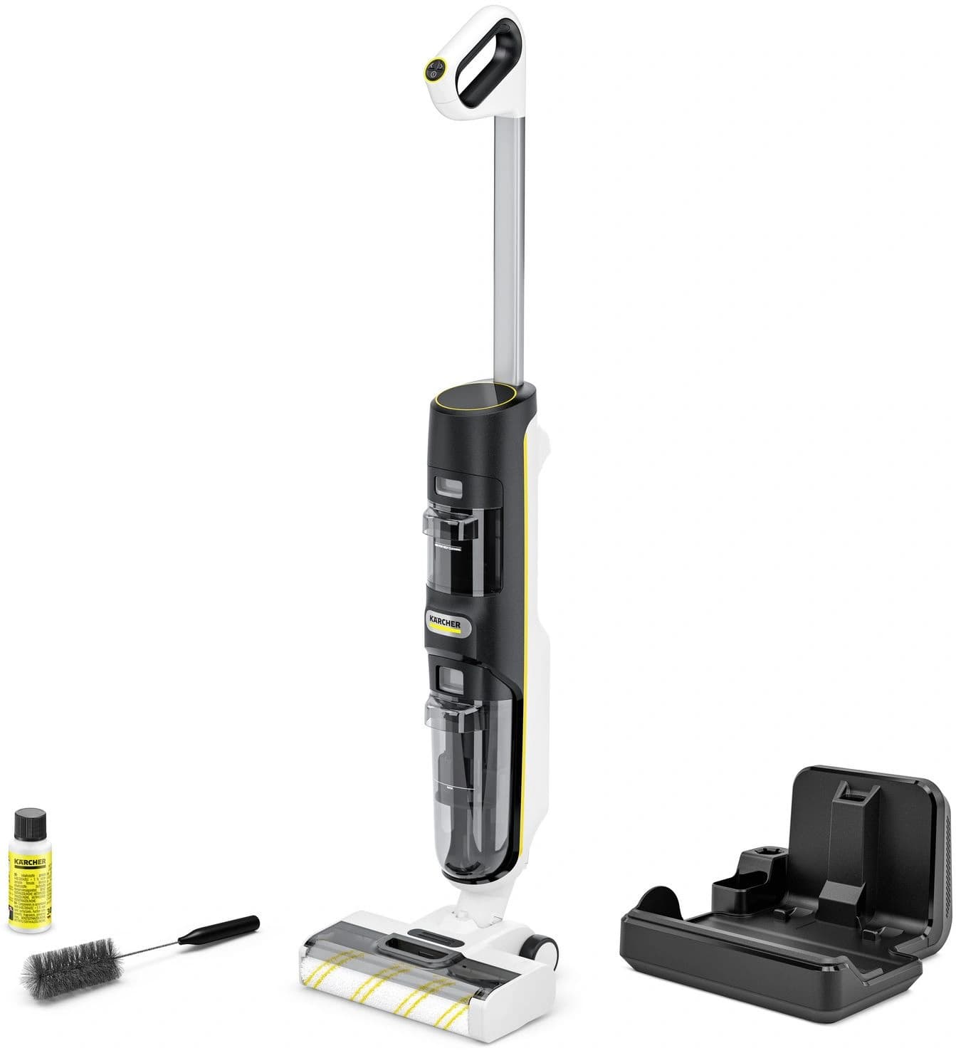Пылесос Karcher FCV 4 Dry 180Вт черный/желтый - фото 3