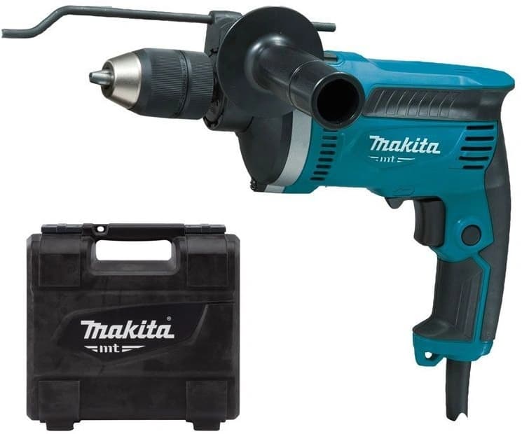 Дрель ударная Makita M8101KB 710Вт патрон:быстрозажимной реверс (кейс в комплекте) - фото 4