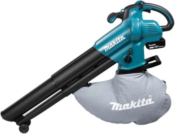 Воздуходувка-пылесос Makita DUB187T001 пит.:от аккум. бирюзовый/черный - фото 5