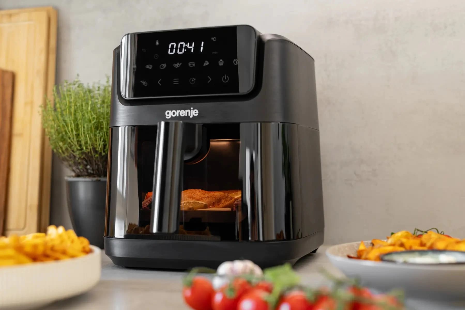 Аэрогриль Gorenje AF1800DHB 6.3л 1800Вт черный - фото 5