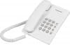Телефон проводной Panasonic KX-TS2350RUW белый - фото 3
