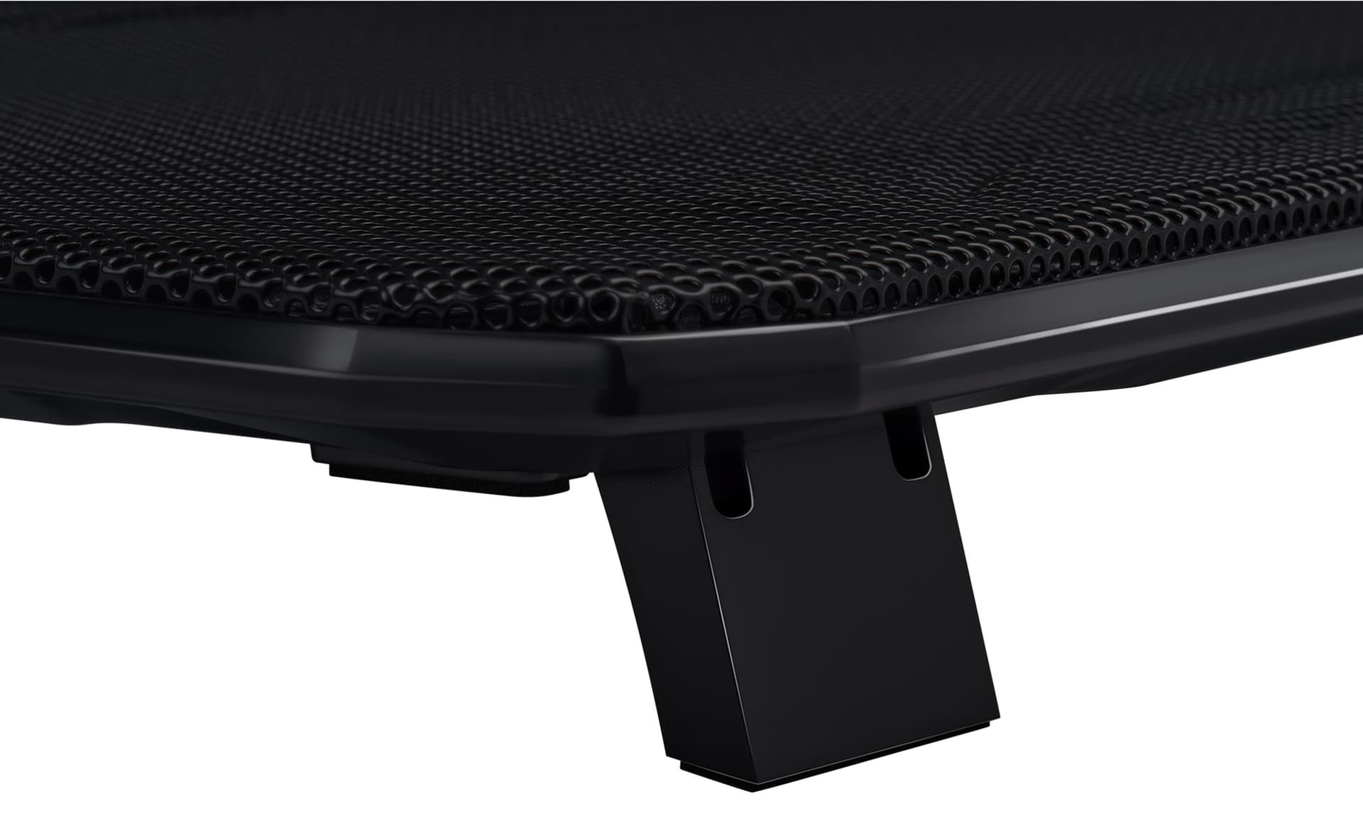 Подставка для ноутбука Buro BU-LCP156-B214 15.6"358x270x21мм 1xUSB 2x 140ммFAN 597г металлическая сетка/пластик черный - фото 1