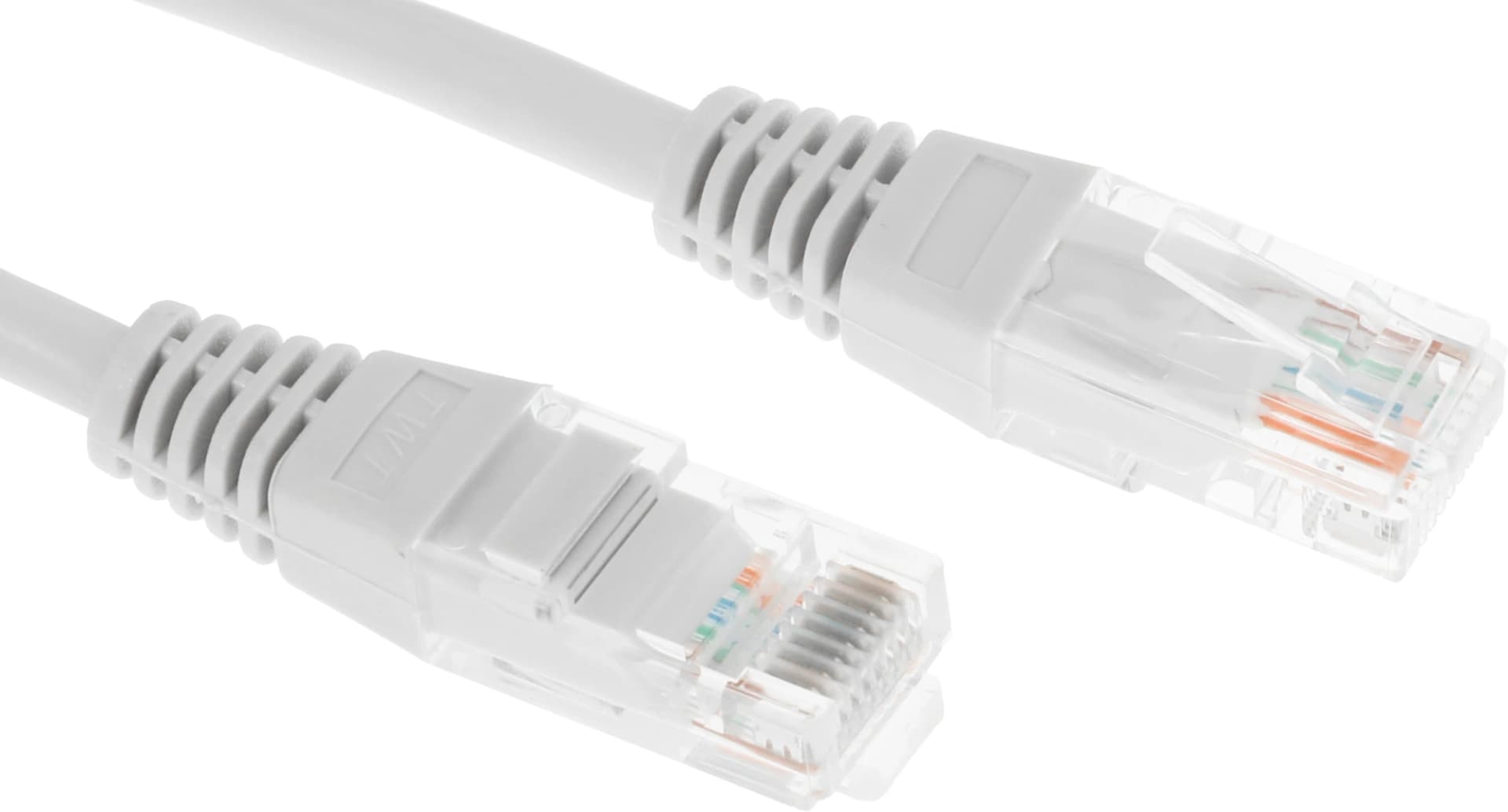 Патч-корд Lanmaster TWT-45-45-10-GY UTP RJ-45 вил.-вилка RJ-45 кат.5E 10м серый ПВХ (уп.:1шт) - фото 3