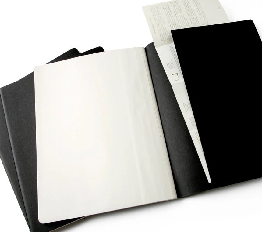Блокнот Moleskine CAHIER JOURNAL QP421 XLarge 190х250мм обложка картон 120стр. линейка бежевый (3шт) - фото 4