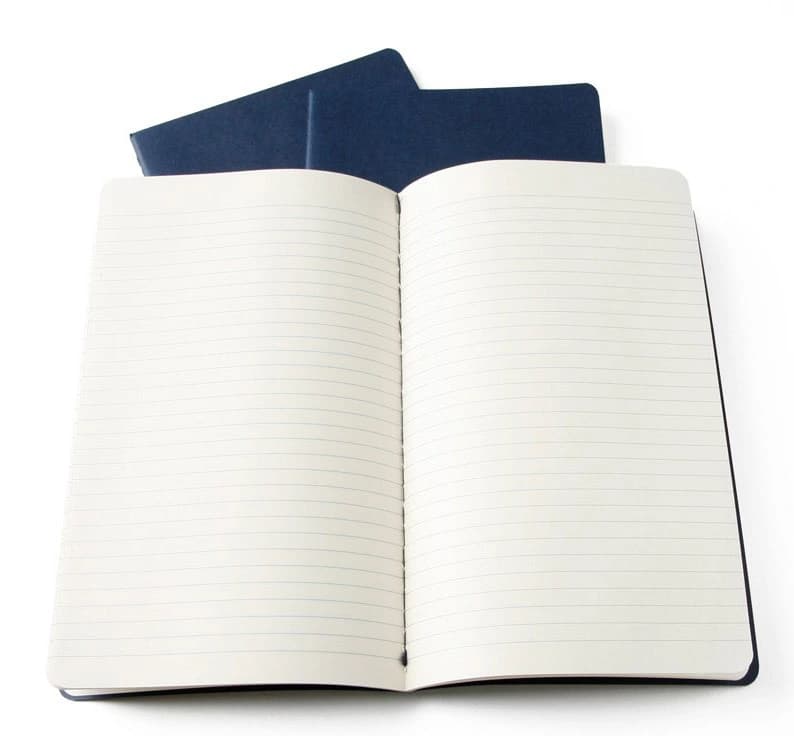 Блокнот Moleskine CAHIER JOURNAL QP421 XLarge 190х250мм обложка картон 120стр. линейка бежевый (3шт) - фото 5
