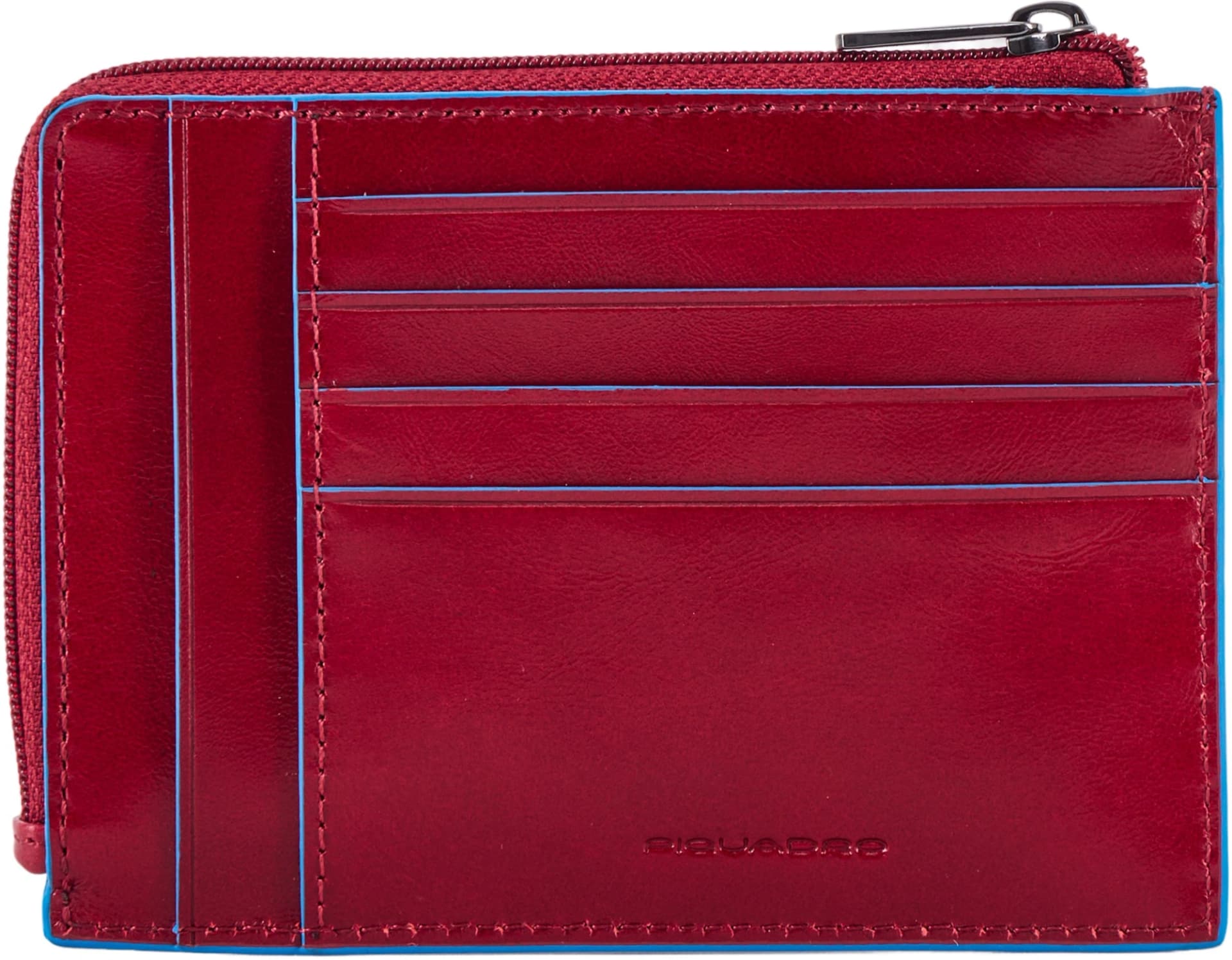 Чехол для кредитных карт Piquadro Blue Square PU1243B2R/R красный натур.кожа - фото 2