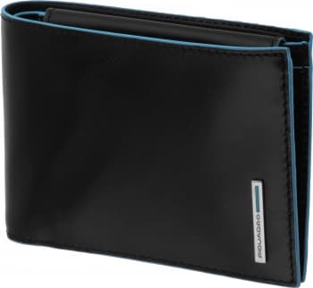 Кошелек мужской Piquadro Blue Square PU257B2R/N черный натур.кожа - фото 5