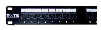 Патч-панель Lanmaster TWT-PP24UTP 19" 1U 24xRJ45 кат.5E UTP - фото 3
