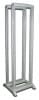 Стойка двухрамная Lanmaster TWT-RACK2-42U-6X8 42U 600ммX800мм серый - фото 3