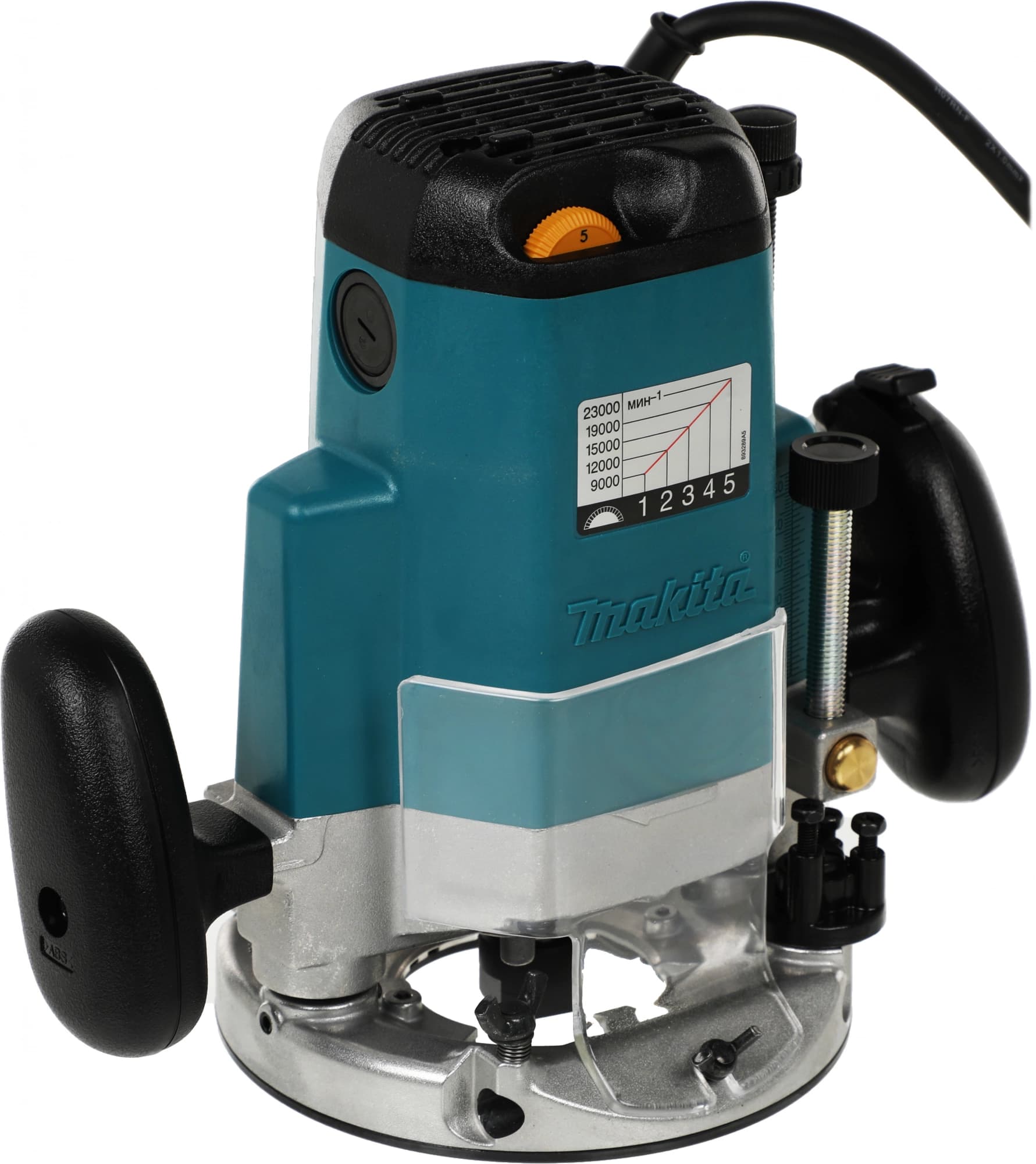Фрезер Makita 3612C 1850Вт 23000об/мин макс.ход:60мм - фото 3