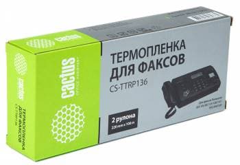 Термопленка Cactus CS-TTRP136 (2шт) 100м для Panasonic FP10х/121/128/141/195/2хх/300 - фото 3