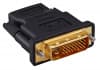 Переходник Buro HDMI (f) DVI-D (m) (HDMI-19FDVID-M_ADPT) черный - фото 3