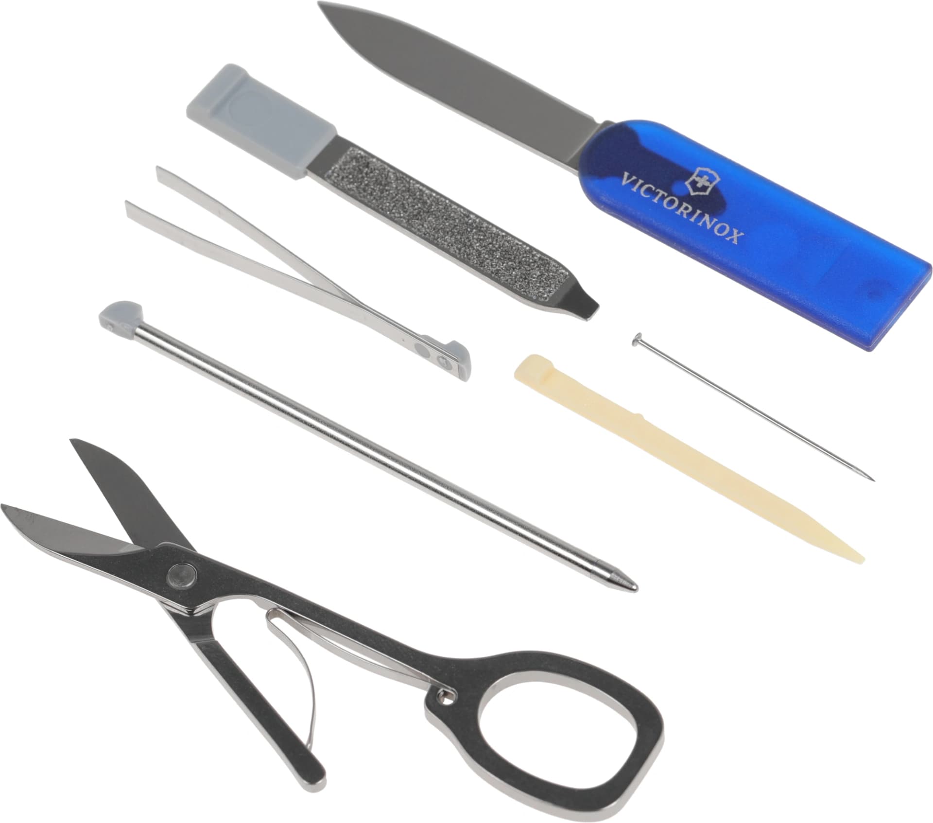 Швейцарская карта Victorinox SwissCard Classic (0.7122.T2) синий полупрозрачный коробка подарочная - фото 5