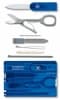 Швейцарская карта Victorinox SwissCard Classic (0.7122.T2) синий полупрозрачный коробка подарочная - фото 3