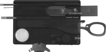 Швейцарская карта Victorinox SwissCard Lite (0.7333.T3) черный полупрозрачный коробка подарочная - фото 5
