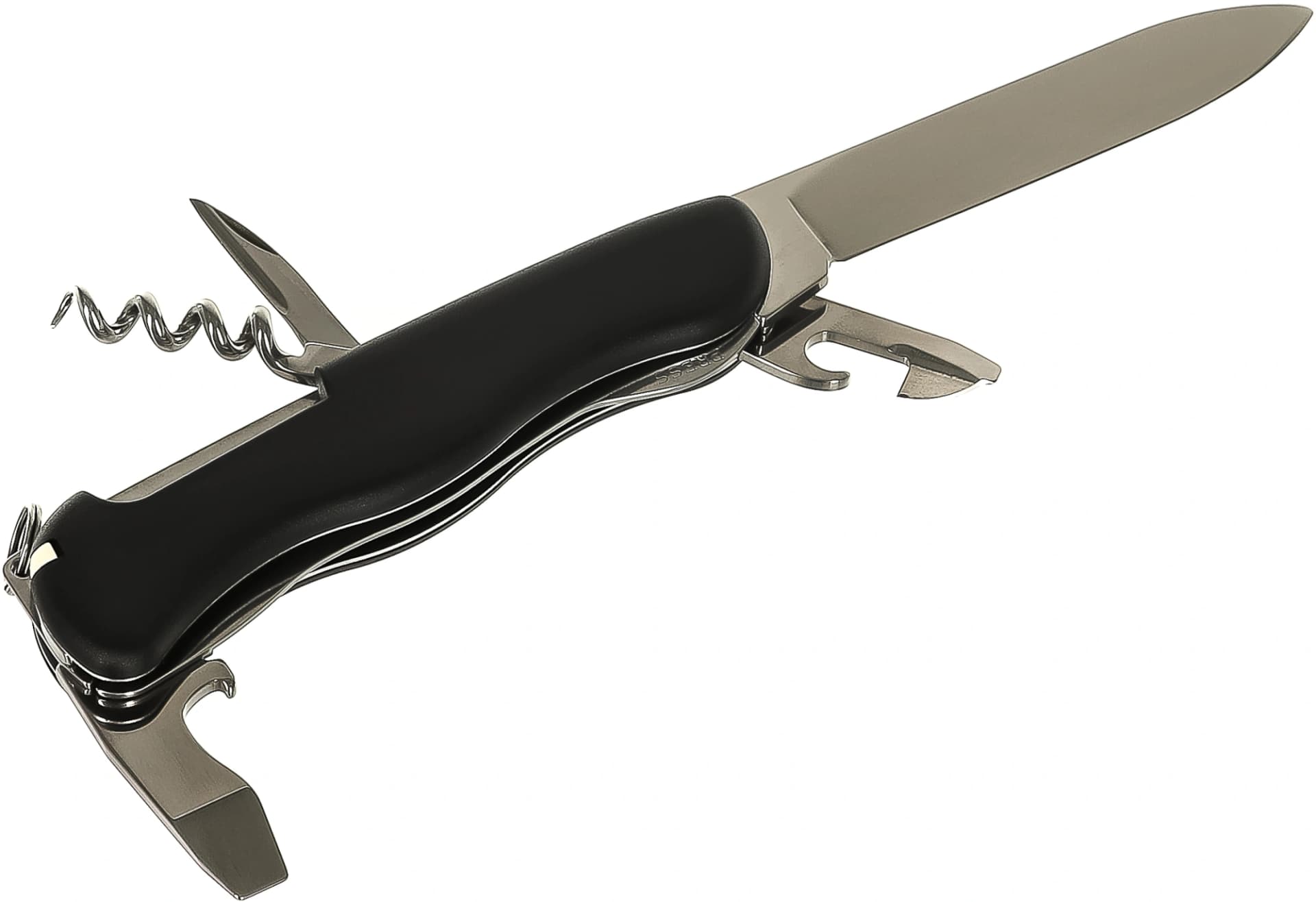 Нож перочинный Victorinox picknicker (0.8353.3) 111мм 11функц. черный карт.коробка - фото 4