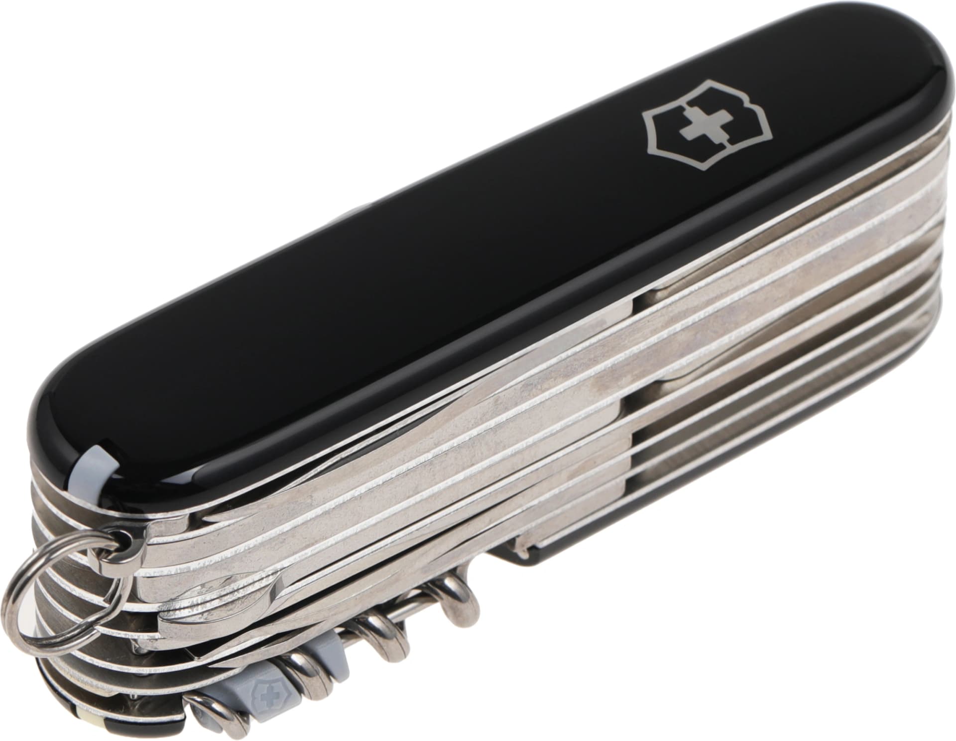Нож перочинный Victorinox SwissChamp (1.6795.3) 91мм 33функц. черный карт.коробка - фото 3
