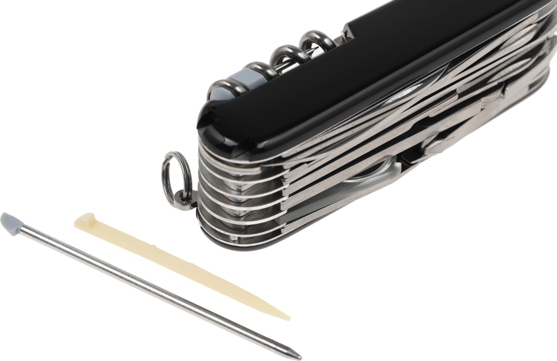 Нож перочинный Victorinox SwissChamp (1.6795.3) 91мм 33функц. черный карт.коробка - фото 5