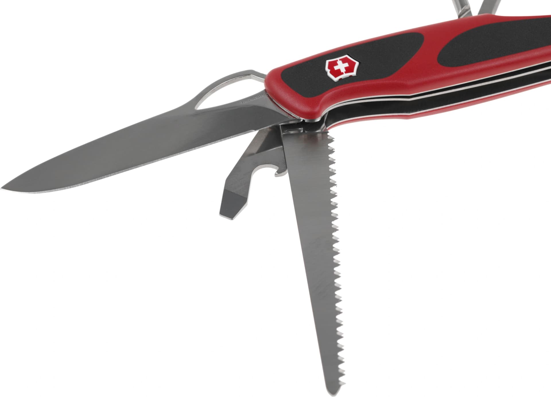 Нож перочинный Victorinox RangerGrip 78 (0.9663.MC) 130мм 12функц. красный/черный карт.коробка - фото 5