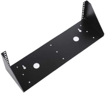 Кронштейн телекоммуникационный ЦМО КНО-В-4U-9005 настен. 4U 19" 185мм нагр.:50кг черный (упак.:1шт) - фото 2