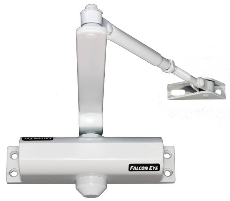 Доводчик двери Falcon Eye FE-B3W 3 класс белый - фото 4